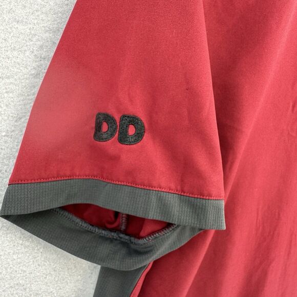 Nike Golf Dunkin Donuts DD Dri-Fit Polo Shirt Mens M Employee Classic VERY RARE - Picture 2 of 9